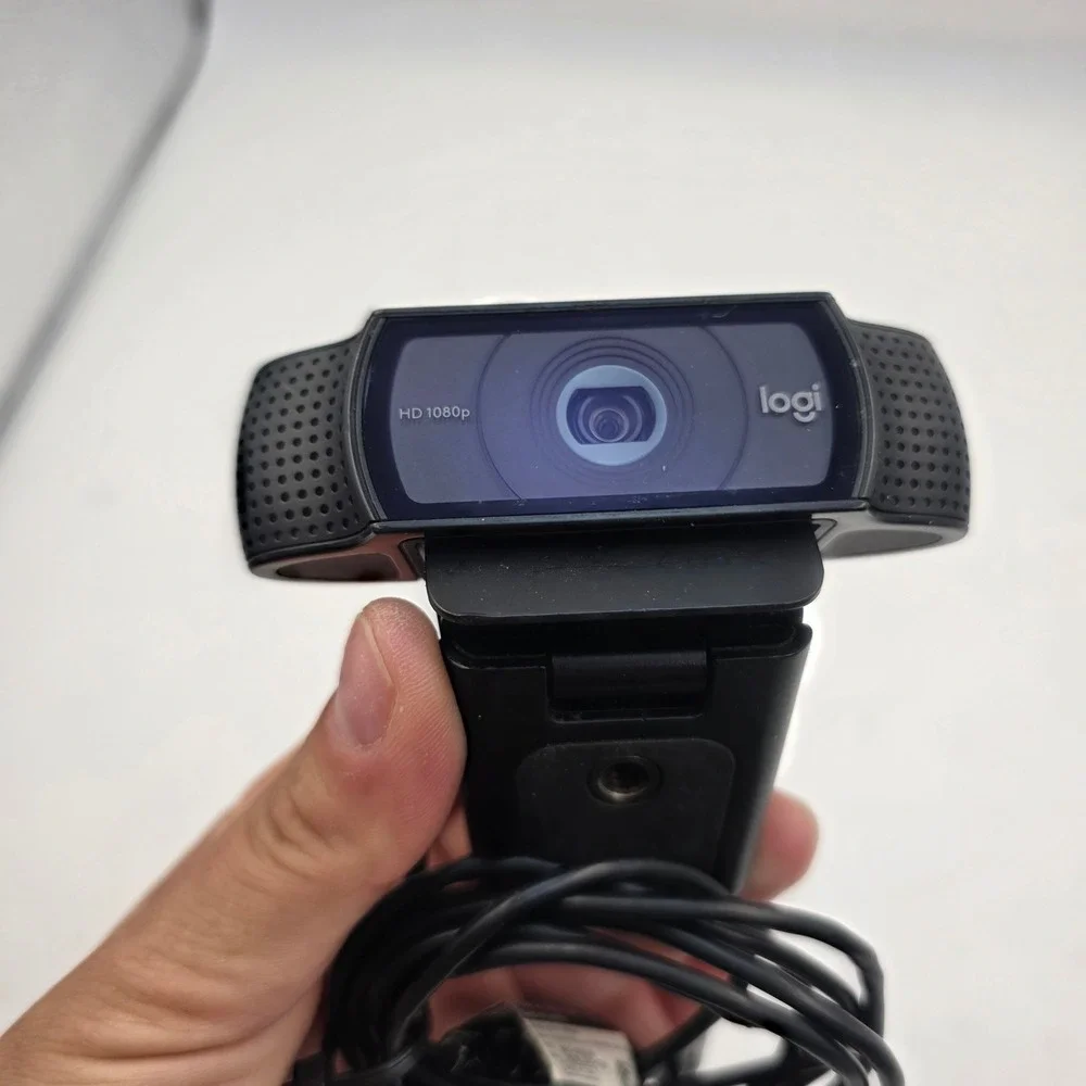 Logitech C920 HD Pro Webcam 1080p Video Calling V-U0028 Black USB Streaming